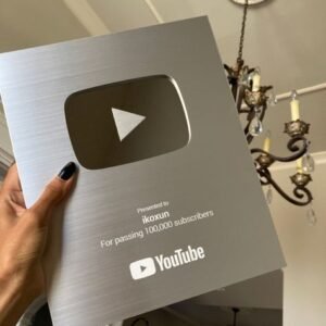 youtube plaque